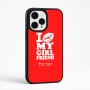 כיסוי בעיצוב אישי עם השם שלך לדגם - Apple iPhone 15 Pro Max בעיצוב לנשק את החברה שלי