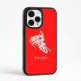 כיסוי בעיצוב אישי עם השם שלך לדגם - Apple iPhone 15 Pro Max בעיצוב אופנוע שלג