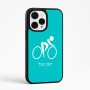 כיסוי בעיצוב אישי עם השם שלך לדגם - Apple iPhone 15 Pro Max בעיצוב אופניים אולימפיים