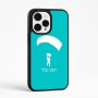 כיסוי בעיצוב אישי עם השם שלך לדגם - Apple iPhone 15 Pro Max בעיצוב צניחה חופשית