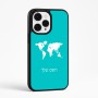כיסוי בעיצוב אישי עם השם שלך לדגם - Apple iPhone 15 Pro Max בעיצוב מפת העולם