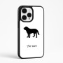 כיסוי בעיצוב אישי עם השם שלך לדגם - Apple iPhone 15 Pro Max בעיצוב כלב
