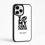 כיסוי בעיצוב אישי עם השם שלך לדגם - Apple iPhone 15 Pro Max בעיצוב לנשק את החברה שלי
