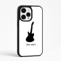 כיסוי בעיצוב אישי עם השם שלך לדגם - Apple iPhone 15 Pro Max בעיצוב גיטרה