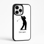כיסוי בעיצוב אישי עם השם שלך לדגם - Apple iPhone 15 Pro Max בעיצוב שחקן גולף