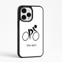 כיסוי בעיצוב אישי עם השם שלך לדגם - Apple iPhone 15 Pro Max בעיצוב אופניים אולימפיים