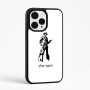 כיסוי בעיצוב אישי עם השם שלך לדגם - Apple iPhone 15 Pro Max בעיצוב קאובוי המערב הפרוע