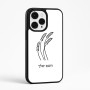 כיסוי בעיצוב אישי עם השם שלך לדגם - Apple iPhone 15 Pro Max בעיצוב חיטה גלית זהב