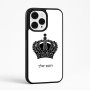 כיסוי בעיצוב אישי עם השם שלך לדגם - Apple iPhone 15 Pro Max בעיצוב כתר מלכותי