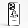 כיסוי בעיצוב אישי עם השם שלך לדגם - Apple iPhone 15 Pro Max בעיצוב סנטה קלאוס