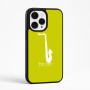 כיסוי בעיצוב אישי עם השם שלך לדגם - Apple iPhone 15 Pro Max בעיצוב סקסופון