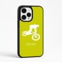 כיסוי בעיצוב אישי עם השם שלך לדגם - Apple iPhone 15 Pro Max בעיצוב רוכב אופניים