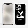 כיסוי בעיצוב אישי עם השם שלך לדגם - Apple iPhone 15 Pro Max בעיצוב נשר אמריקאי