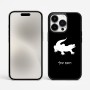 כיסוי בעיצוב אישי עם השם שלך לדגם - Apple iPhone 15 Pro Max בעיצוב תנין
