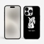 כיסוי בעיצוב אישי עם השם שלך לדגם - Apple iPhone 15 Pro Max בעיצוב ארנב מחזיק גזר