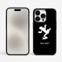 כיסוי בעיצוב אישי עם השם שלך לדגם - Apple iPhone 15 Pro Max בעיצוב צפרדע טרופית