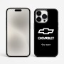 כיסוי בעיצוב אישי עם השם שלך לדגם - Apple iPhone 15 Pro Max בעיצוב שברולט