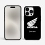 כיסוי בעיצוב אישי עם השם שלך לדגם - Apple iPhone 15 Pro Max בעיצוב הונדה