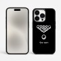 כיסוי בעיצוב אישי עם השם שלך לדגם - Apple iPhone 15 Pro Max בעיצוב בריכה - ביליארד -