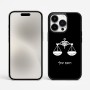 כיסוי בעיצוב אישי עם השם שלך לדגם - Apple iPhone 15 Pro Max בעיצוב מזלות - מאזניים