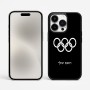 כיסוי בעיצוב אישי עם השם שלך לדגם - Apple iPhone 15 Pro Max בעיצוב אולימפי