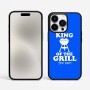 כיסוי בעיצוב אישי עם השם שלך לדגם - Apple iPhone 15 Pro Max בעיצוב מלך הגריל