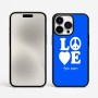 כיסוי בעיצוב אישי עם השם שלך לדגם - Apple iPhone 15 Pro Max בעיצוב אהבה