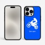 כיסוי בעיצוב אישי עם השם שלך לדגם - Apple iPhone 15 Pro Max בעיצוב מוטוקרוס