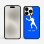 כיסוי בעיצוב אישי עם השם שלך לדגם - Apple iPhone 15 Pro Max בעיצוב שחקן פינג פונג