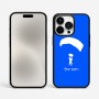 כיסוי בעיצוב אישי עם השם שלך לדגם - Apple iPhone 15 Pro Max בעיצוב צניחה חופשית