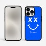 כיסוי בעיצוב אישי עם השם שלך לדגם - Apple iPhone 15 Pro Max בעיצוב סמיילי