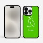 כיסוי בעיצוב אישי עם השם שלך לדגם - Apple iPhone 15 Pro Max בעיצוב חתול