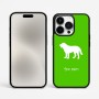 כיסוי בעיצוב אישי עם השם שלך לדגם - Apple iPhone 15 Pro Max בעיצוב כלב