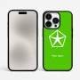 כיסוי בעיצוב אישי עם השם שלך לדגם - Apple iPhone 15 Pro Max בעיצוב קרייזלר