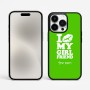 כיסוי בעיצוב אישי עם השם שלך לדגם - Apple iPhone 15 Pro Max בעיצוב לנשק את החברה שלי
