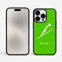 כיסוי בעיצוב אישי עם השם שלך לדגם - Apple iPhone 15 Pro Max בעיצוב קפיצת סקי אולימפית