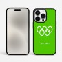 כיסוי בעיצוב אישי עם השם שלך לדגם - Apple iPhone 15 Pro Max בעיצוב אולימפי
