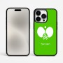 כיסוי בעיצוב אישי עם השם שלך לדגם - Apple iPhone 15 Pro Max בעיצוב פינג פונג