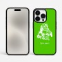 כיסוי בעיצוב אישי עם השם שלך לדגם - Apple iPhone 15 Pro Max בעיצוב סנטה קלאוס