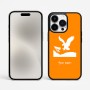 כיסוי בעיצוב אישי עם השם שלך לדגם - Apple iPhone 15 Pro Max בעיצוב נשר אמריקאי