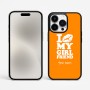 כיסוי בעיצוב אישי עם השם שלך לדגם - Apple iPhone 15 Pro Max בעיצוב לנשק את החברה שלי