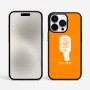 כיסוי בעיצוב אישי עם השם שלך לדגם - Apple iPhone 15 Pro Max בעיצוב מיקרופון