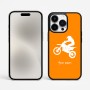 כיסוי בעיצוב אישי עם השם שלך לדגם - Apple iPhone 15 Pro Max בעיצוב מוטוקרוס