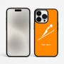 כיסוי בעיצוב אישי עם השם שלך לדגם - Apple iPhone 15 Pro Max בעיצוב קפיצת סקי אולימפית