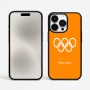 כיסוי בעיצוב אישי עם השם שלך לדגם - Apple iPhone 15 Pro Max בעיצוב אולימפי