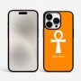 כיסוי בעיצוב אישי עם השם שלך לדגם - Apple iPhone 15 Pro Max בעיצוב אנק - מפתח החיים המצרי