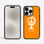 כיסוי בעיצוב אישי עם השם שלך לדגם - Apple iPhone 15 Pro Max בעיצוב גלובוסי שלום