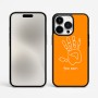 כיסוי בעיצוב אישי עם השם שלך לדגם - Apple iPhone 15 Pro Max בעיצוב יד