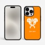 כיסוי בעיצוב אישי עם השם שלך לדגם - Apple iPhone 15 Pro Max בעיצוב פרחי קרן