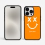 כיסוי בעיצוב אישי עם השם שלך לדגם - Apple iPhone 15 Pro Max בעיצוב סמיילי